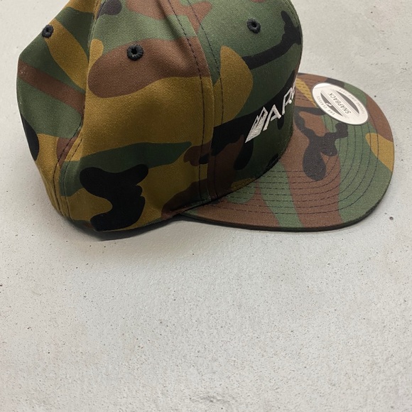 Area BFE full camouflage flatbill snapback - Picture 5 of 9